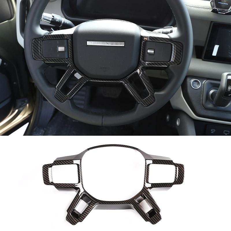 ABS Carbon Fiber For Land Rover Defender 110 2020-2026 Car Interior Modification Protection Cover Decorative Patch Accessories