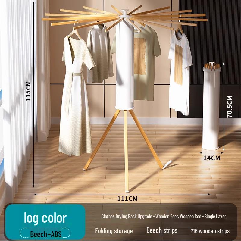 Foldable Octopus Clothes Drying Rack for Balcony and Bedroom