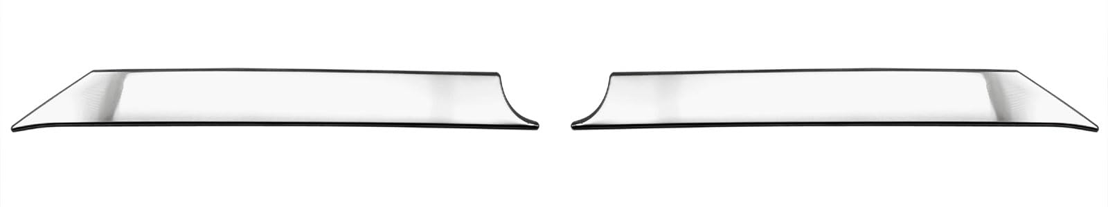 

BRIGHTZ DG5 Отделка Нержавеющая сталь Хромированная Форма крышки багажника WRV DG WR-V Ультра-зеркало (2 шт) [TRU-MOL-248]