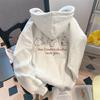 2026 New Hooded Sweater American Design Sense Men's Season Fleece Thickened Women's Long-sleeved Top