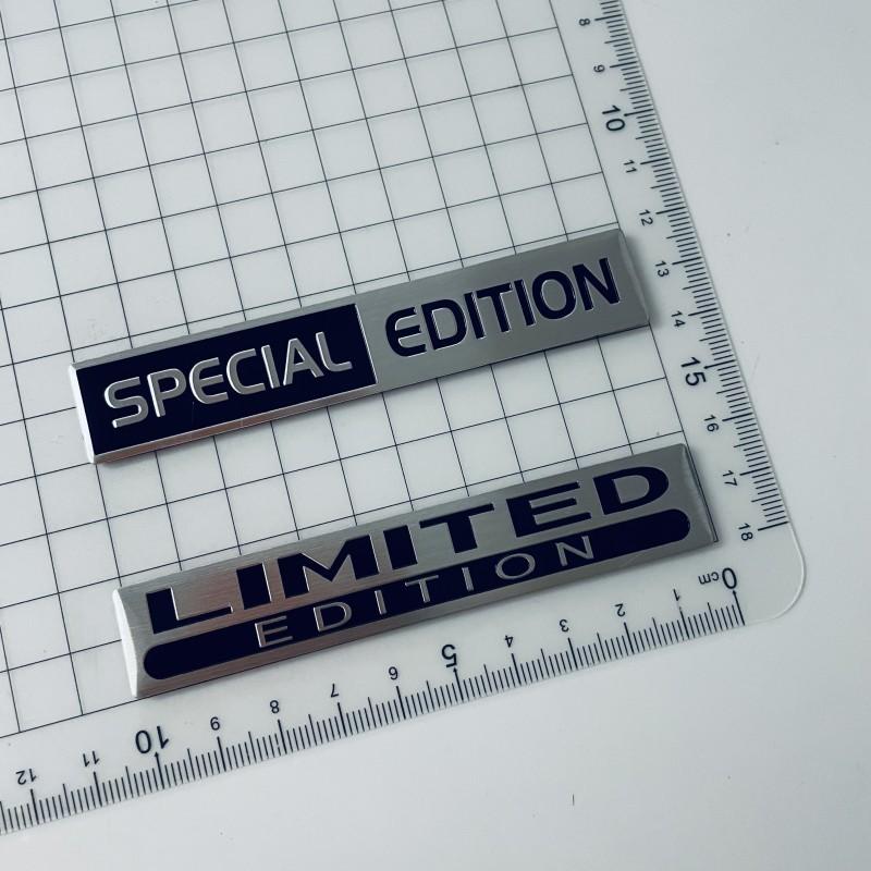 3D Metal Aluminium LIMITED EDITION Emblem Sticker Car Fender Badge Trunk Decal Special EDITION Stikcer Accessories