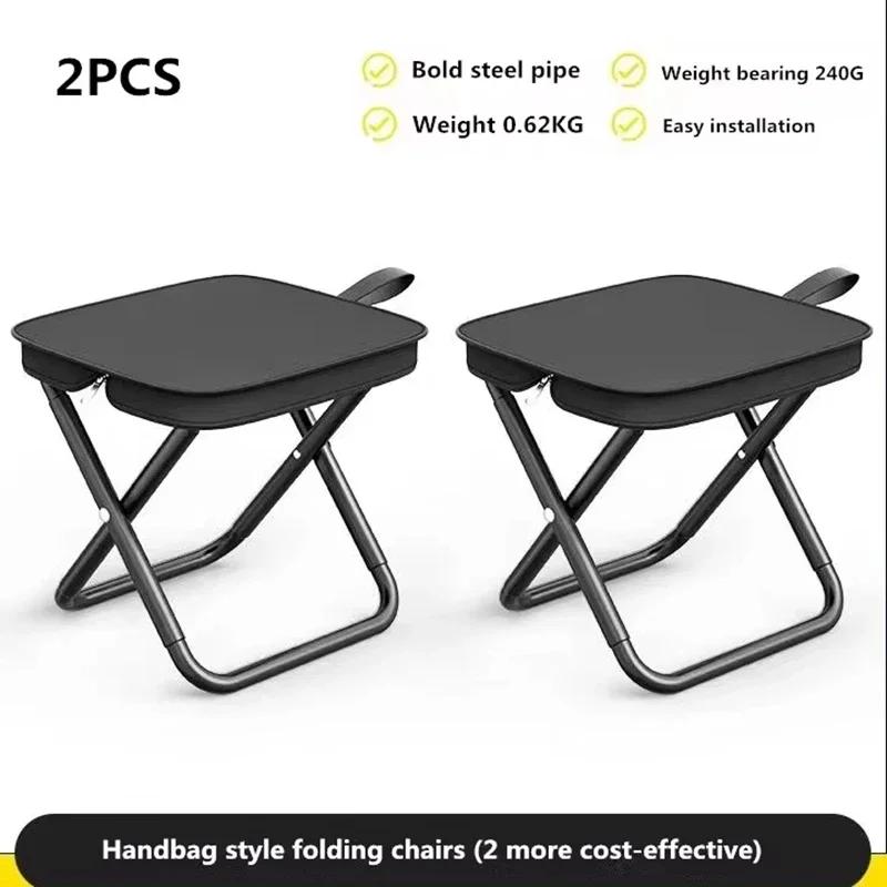 El Çantası Tabureler Dış Mekan Kamp Sandalyeleri Ultra Hafif Piknik Kamp Sandalyesi Basit Katlanır Su Geçirmez Balıkçı Taburesi Basit Bebek Sandalyeleri