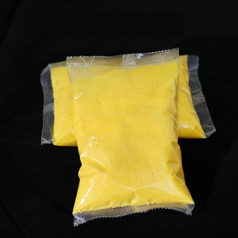 Goldener Sandpuder Spezialsand Jin Yuming Sand Schmirgel für Zuhause Innenräuchergefäße Ideal zum Einstecken von Räucherstäbchen und zur Anbetung