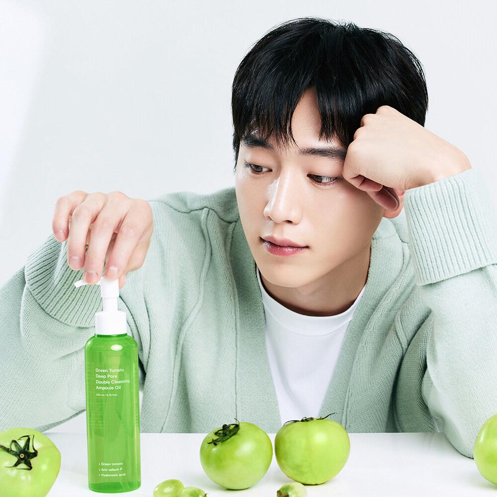 

sungboon editor Ампульное масло для двойного очищения Green Tomato Deep Pore 200 мл