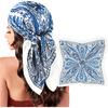 Head Scarf for Women Silk Satin Scarves for Hair Wrap Bandana Square Headscarf for Sleeping