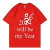 Drake IceUnisex Neues Album 2026 Wird Mein Jahr T-Shirt Streetwear Mode Hip Hop T-Shirt Unisex Unisex Kleidung Lässige Baumwoll-T-Shirts