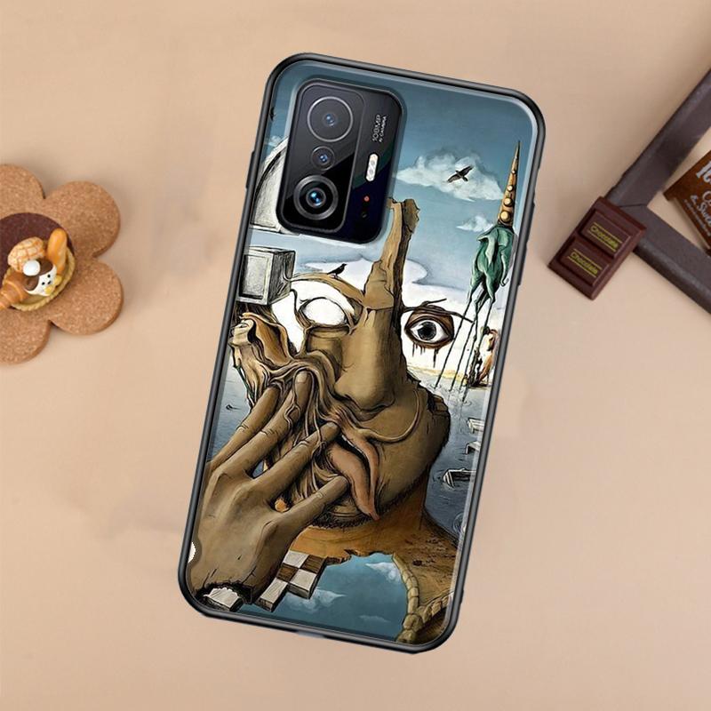 Salvador Dali Kunst-Hülle für Xiaomi POCO X7 Pro X3 X5 X6 F3 F5 F6 M6 Pro 11T 12T 13T 14T Pro 13 14 Ultra Abdeckung