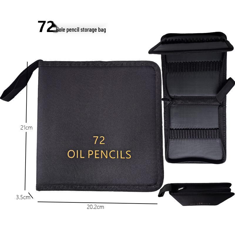 OBOS Professional Oil-Based, Water-Soluble Colored Pencils, 72 Colors for Hand-Drawn Painting and Sketching