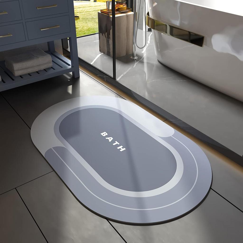 Diatom Mud Cushion Absorbent Quick Drying Mat Bathroom Bathroom Door Non-slip and Dirty Foot Mat Floor Mat