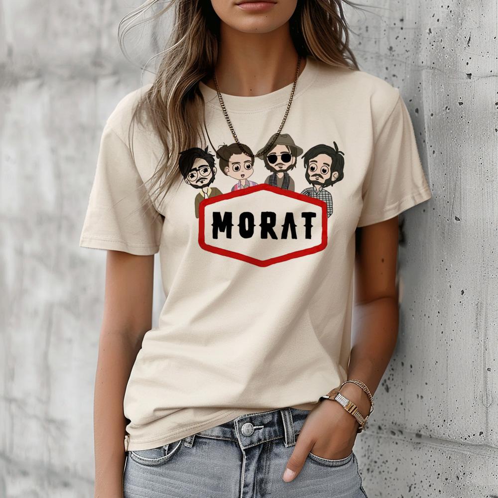 Morat T Shirt Women Japanese Y2K Comic Top Female Anime Clothing