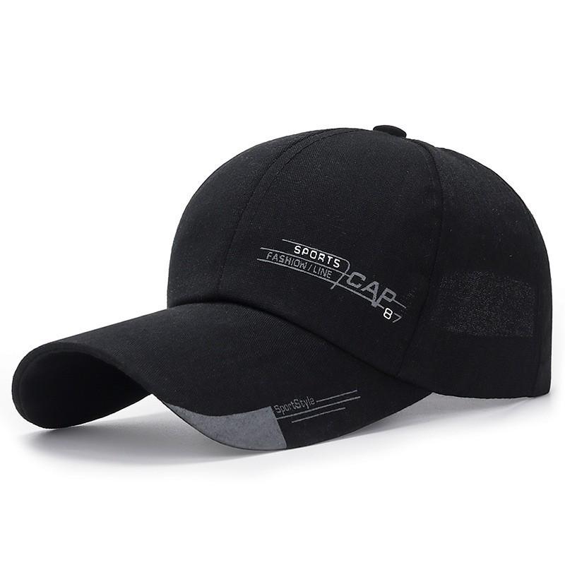 Four Seasons Universal Extended Brim Sun Protection Baseball Cap - Unisex Duckbill Hat for Outdoor Casual Wear