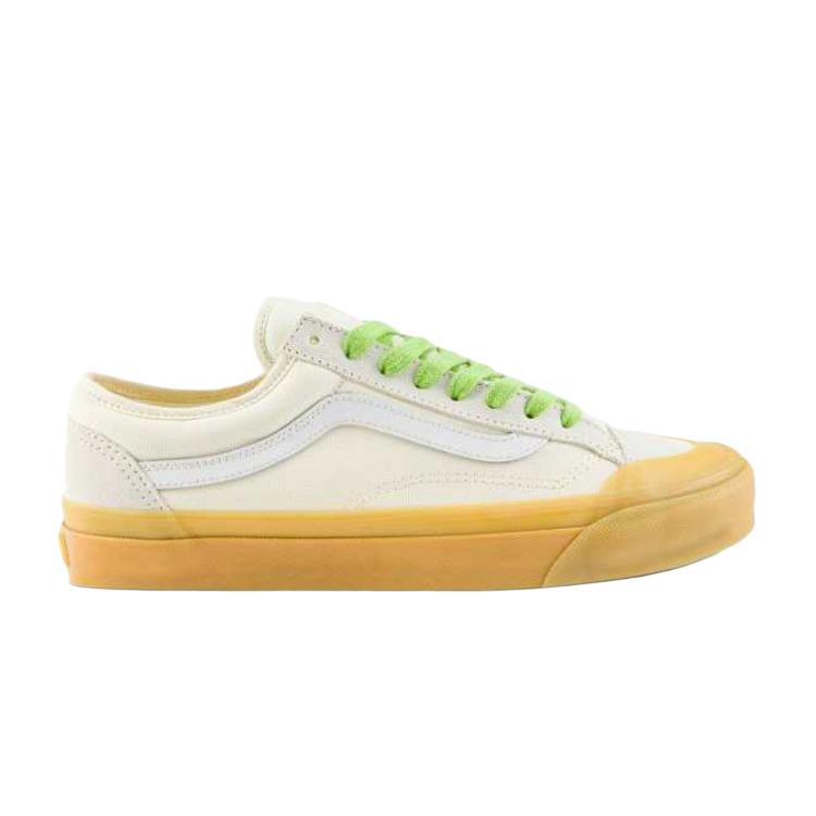 Vans Lx Old Skool Canvas Soft Fashion Versatile Comfortable Low Top Skate Shoes Unisex Sneaker Off-White VN000SHMDWN