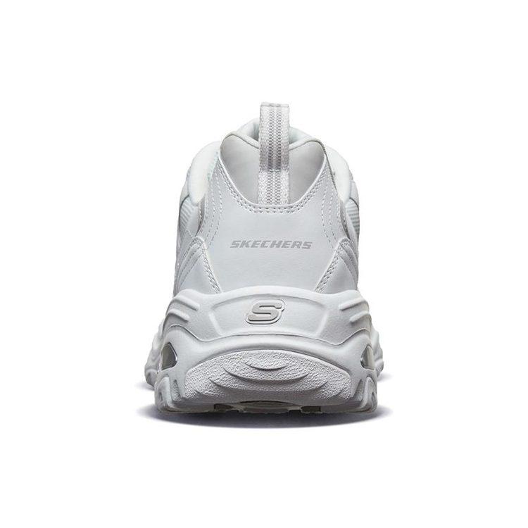 Skechers D'Lites 1.0 Low Running Shoes Grey/White 666090-WLGY