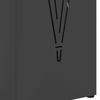 Umbrella Stand Black 15.5 x 15.5 x 49 cm Metal