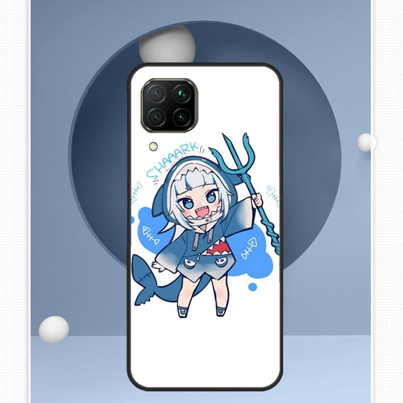 Gawr Gura Hololive Anime For Huawei Nova 12i 12s 11i 8i Y91 Y60 Y70 Y72 Y90 Y61 9 10 SE P20 P40 Lite P30 P60 Pro Case