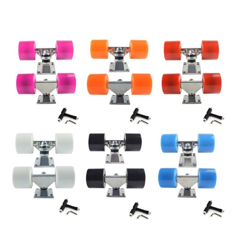 Skateboards Truck and PU Wheel Skateboards Wheel Bracket Professional Bridge Skate Board Bracket Wheel Sturdys Base