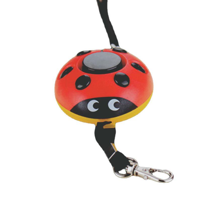 Ladybug Personal Alarm: Beetle Design, Self-Defense & SOS Light for Women, Students, and Seniors