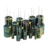HuJian 35V 330uF High-Frequency Electrolytic Capacitors