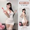 Domila Lenjerie Sexy Bretele Sexy Seducție Hollow Slim Outfit Asistentă Set Uniforme Cosplay F674