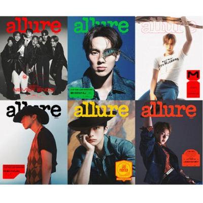 Allure Korea 2025 July MONSTA X + Photo Card Random, KSTAR, KBeauty, KFASHION