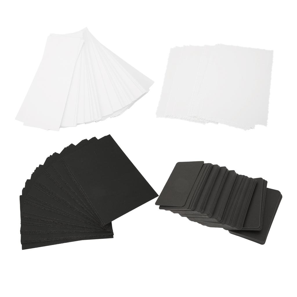 100 stücke Karton Mehrzweck Dicken Stilvolle Einfache Karton Papier für Postkarten Party Einladung