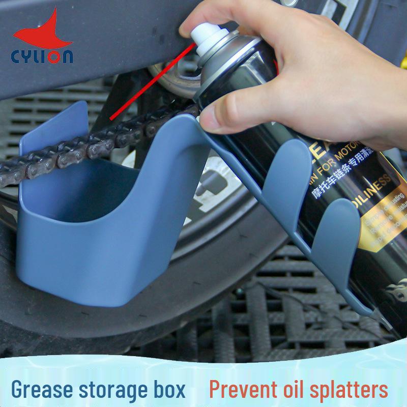 

Sailyn Bike Tool & Oil Stain Storage Box with Chain Cleaner & Anti-Splash Container