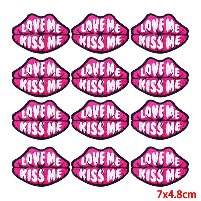 10 Pcs/lot Wholesale Embroidery Patch Iron On Patches For Clothing Patches On Clothes Jackets Decor Applique Sew Supplies