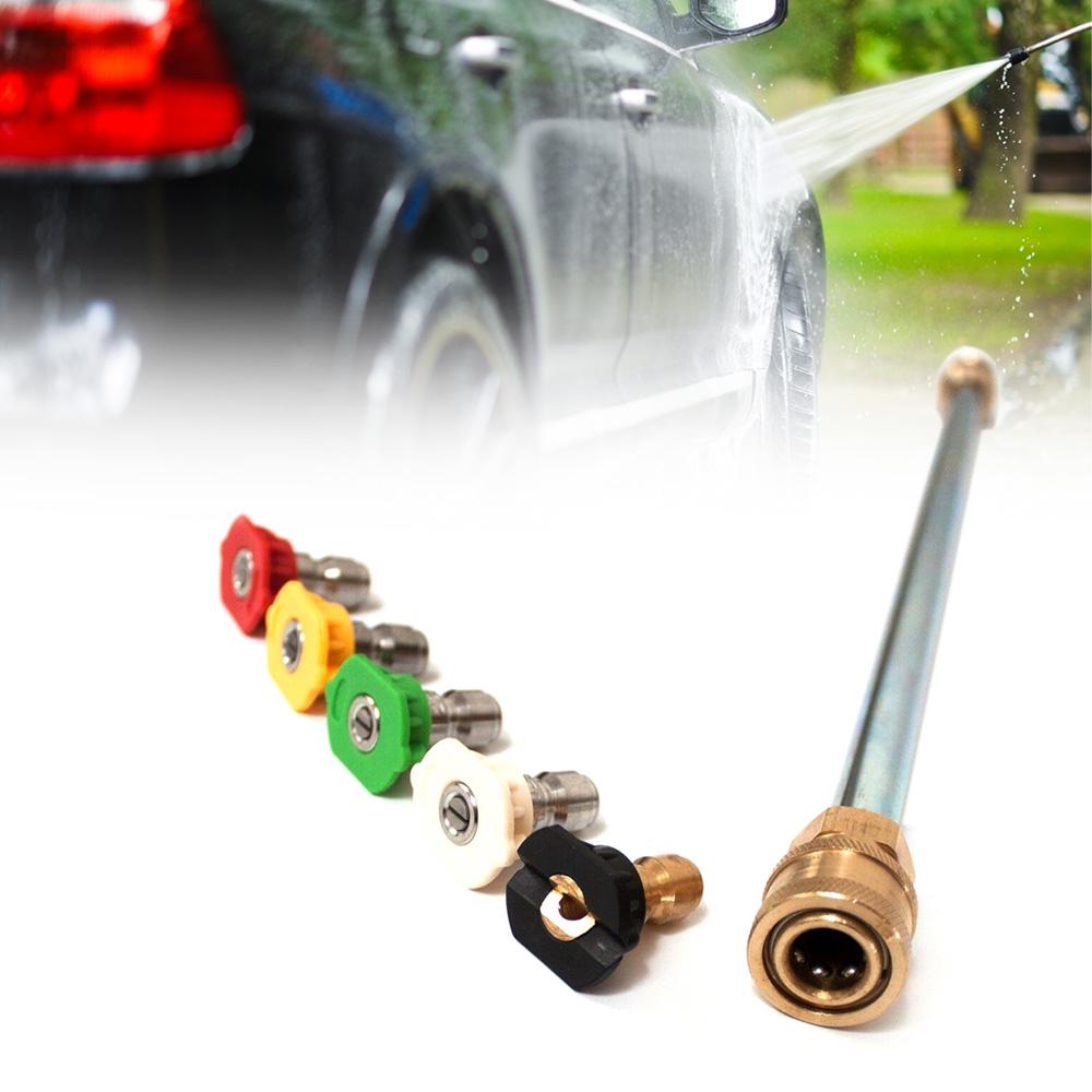 4000psi Wandová tyč pro tlakovou myčku 5 trysek Vysokotlaký postřikovač Kovová tyčová sada Benzínový Elektrický pohon Čisticí vozidla Lodě B