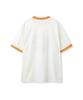CGP Round C.Graphy Ringer Short Sleeve T-Shirt - Cream