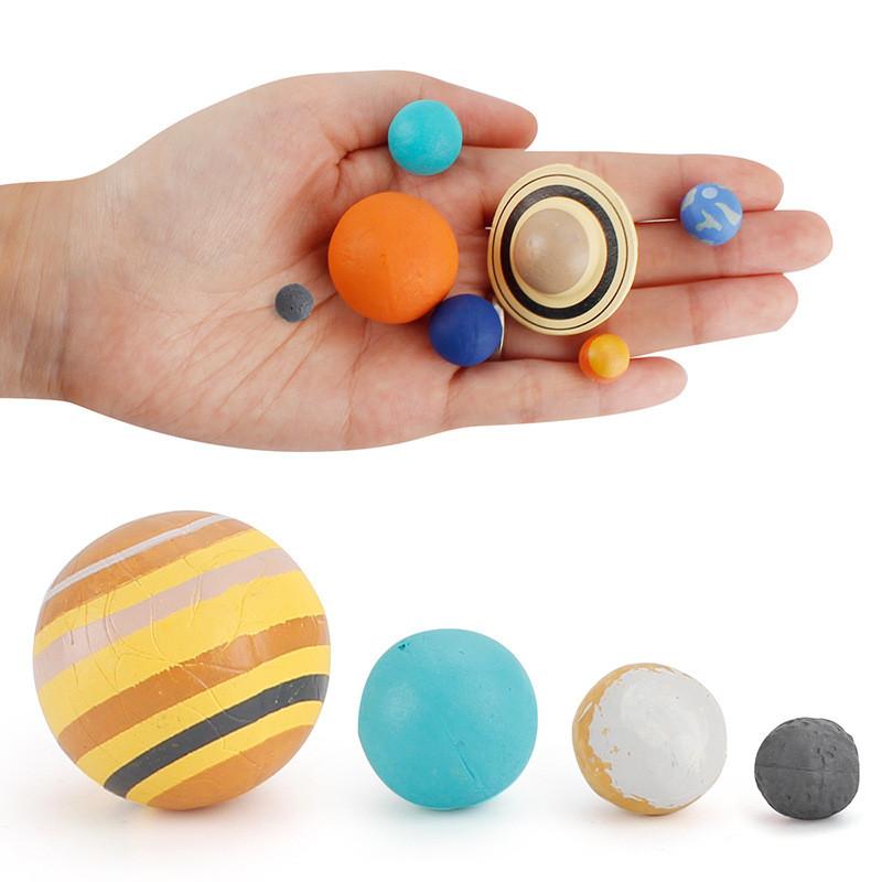 Pvc Planet Space Model Galaxy Solar System Educational Toy Kids Science Learning