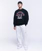BORN TO WIN Double B Emblem Sweatshirts [Black]