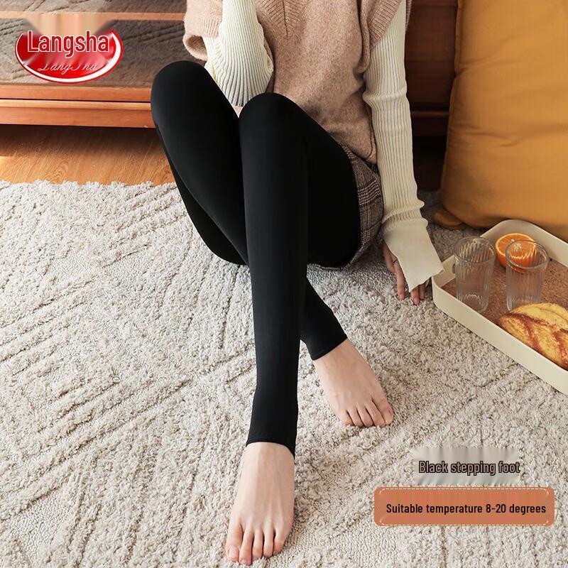 

Женские леггинсы LangSha со штрипками и флисовой подкладкой