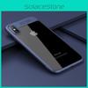 Para iPhone X 8 7 6s Plus 10 Capa Protetora de Para-choque Transparente Ultra Fina de Luxo Anti-choque
