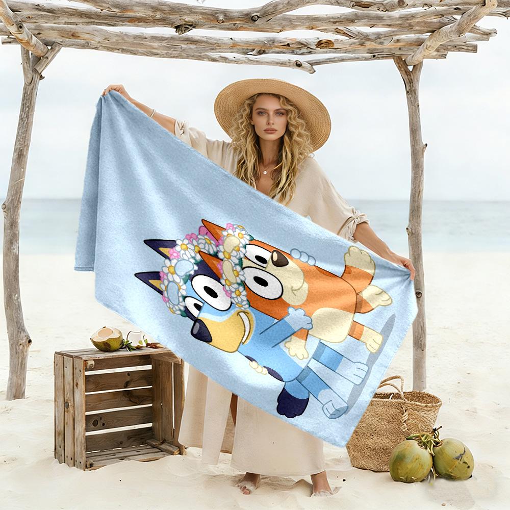 Halloween Fun Parade Beach Towel Quick-Dry Soft Microfiber Comfortable Lightweight