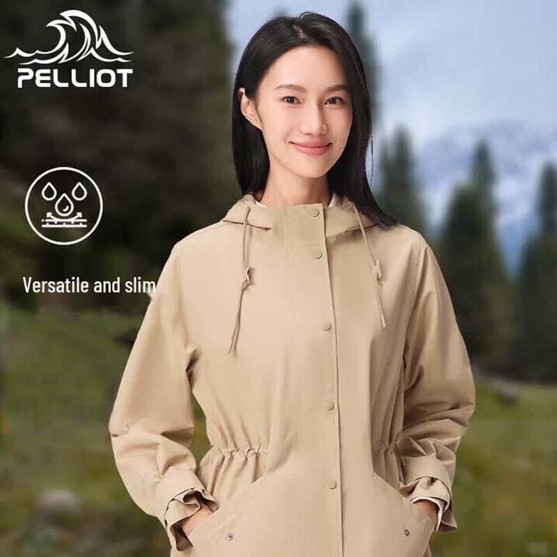 PELLIOT Women's Windproof Waterproof Outdoor Shell Jacket