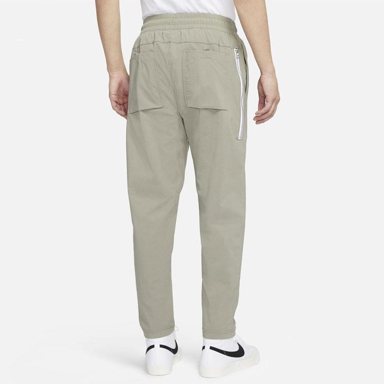 Nike Solid Color Breathable Knit Running Pants Men Bottoms Light-Green CZ9820-320