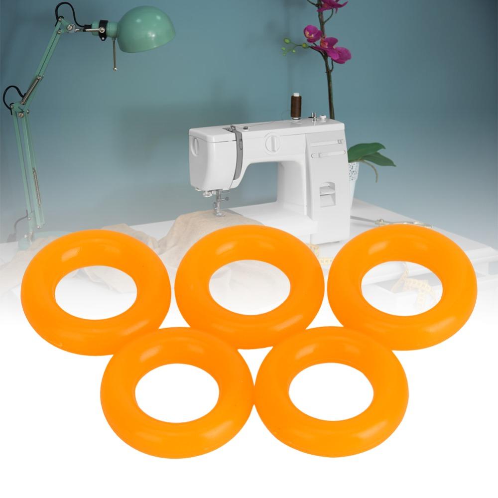5pz Avvolgitore per Bobine in Gomma Anello in Gomma Durevole Indistruttibile Avvolgitore per Bobine Pneumatico in Gomma Robusto per Macchina da Cucire PFAFF 519.