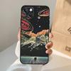 Moon Stars Space Phone Case For iPhone 17 Air 16 15 14 13 12 11 Pro Max 12 13 mini 15 16 Plus 16e Cover Coque