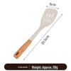 Ruhan Beech Wood Handle Silicone Kitchen Utensil Set