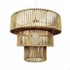 Woven Paper Rope Lampshade Lightweight Lamp Shade Easy Installation
