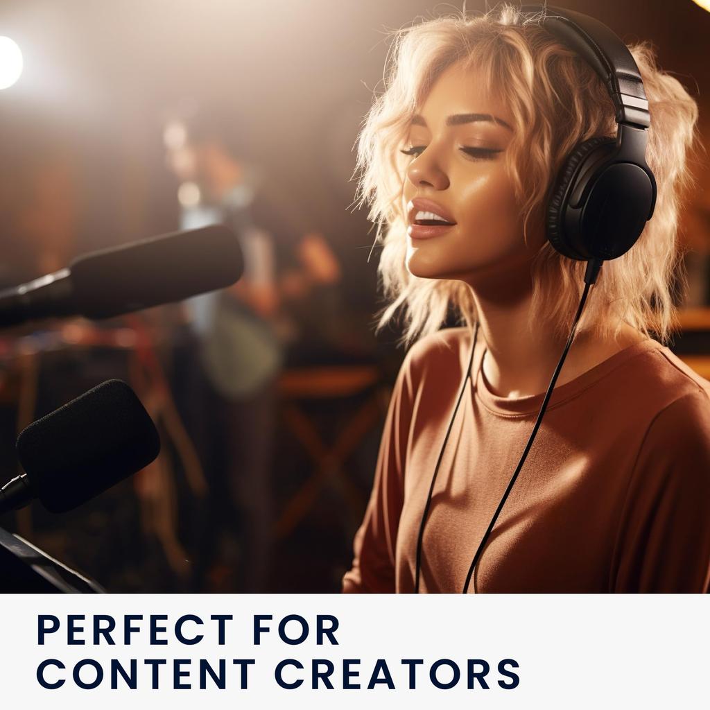 Kwmobile Osłona przeciwwietrzna do mikrofonów Shure SM7B, SM27 i PGA27 - Czarna gąbkowa osłona przeciwwietrzna