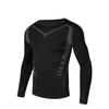 Men's Sci-Fi High Elasticity Quick-Dry Sports Set - Breathable, Tight Fit for Running & Basketball