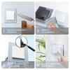 White Black Gold Grey Glass Light Switch Design 1 Gang 1 Way 2 Way 3 Way Manual Wall Switch