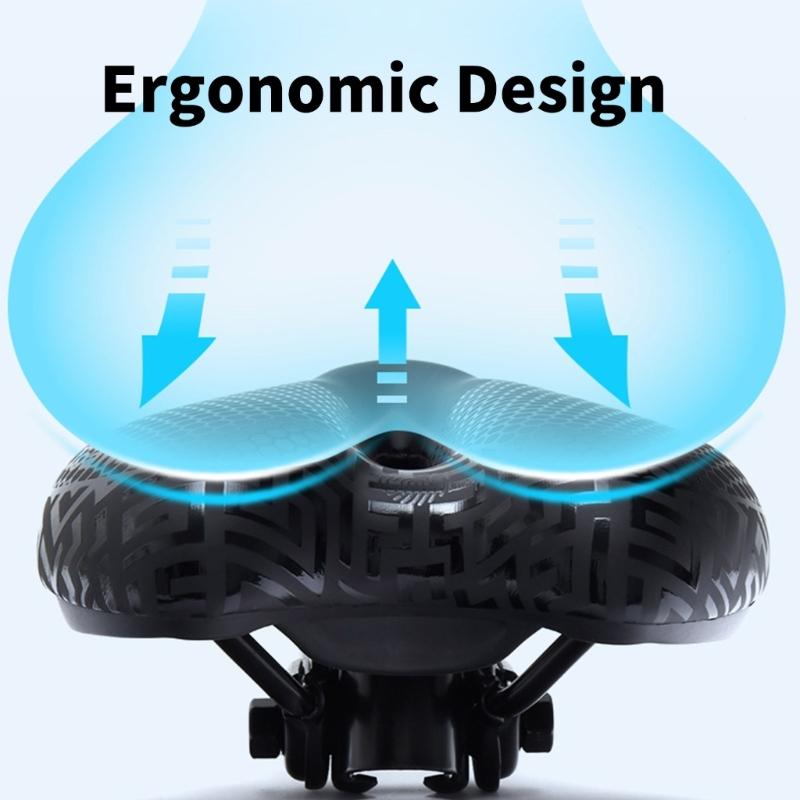 High Elasticities Breathable Bicycles Seated Cover Antislip Mountain Bike Saddles for Commuting Fitness Cycling