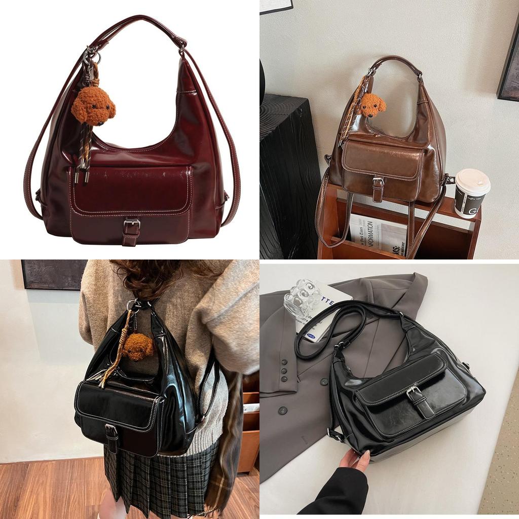 Elegant Vintage Tote Bag For Women Featuring Chic Shoulder Design And Versatile Style Options
