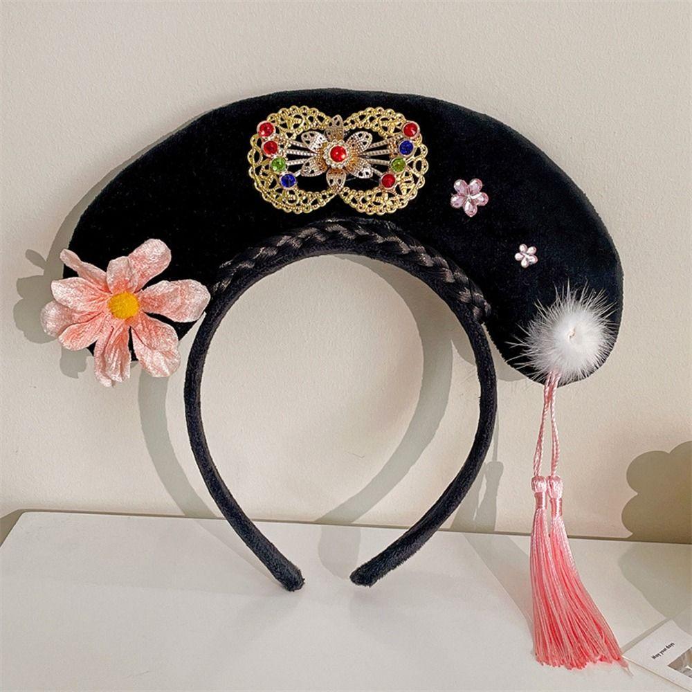 Antique Headdress Ancient Style Headwear Antique Headband Hanfu Hair Hoop Chinese Style Headwear