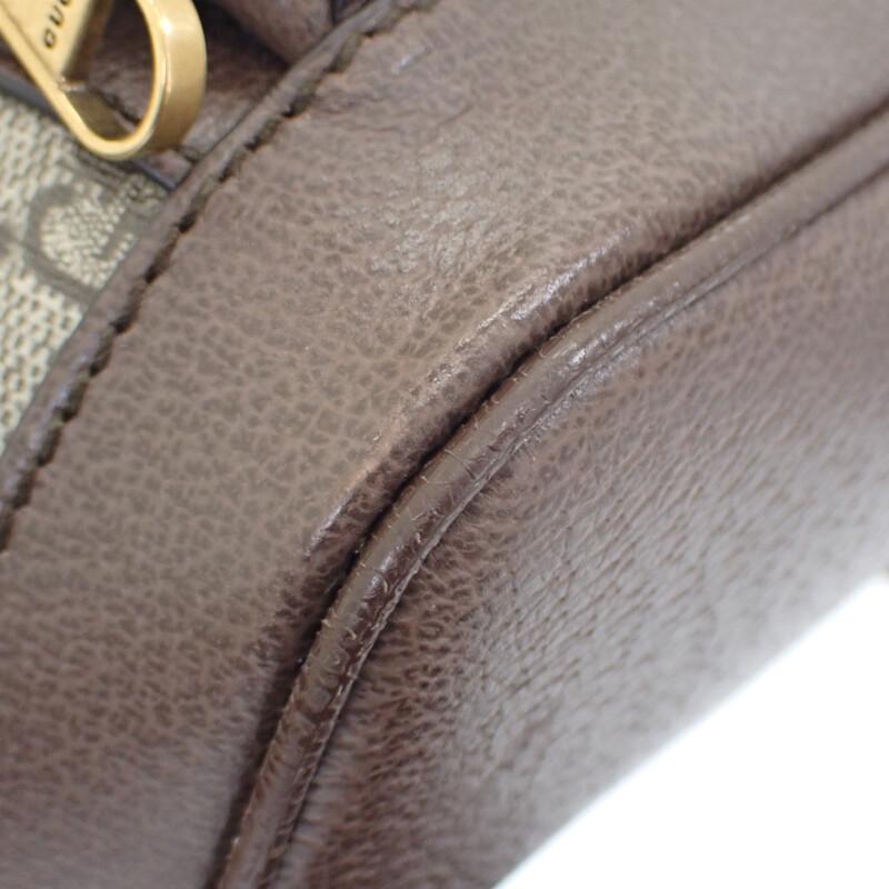 Gucci 547965_9U8BT_8994 Batoh · Denní batoh béžový Plátno GG Supreme/kůže Dámský