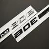 3D ABS Car Styling Rear Trunk Badge Side Fender Emblem Logo XDrive 30e XDrive Sticker For BMW X2 X3 G01 F39 Exterior Accessories