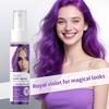 8 cores spray de cor de cabelo instantânea cor de cabelo produto de estilo de cabelo 30ml tintura de cabelo temporária cor moda beleza maquiagem