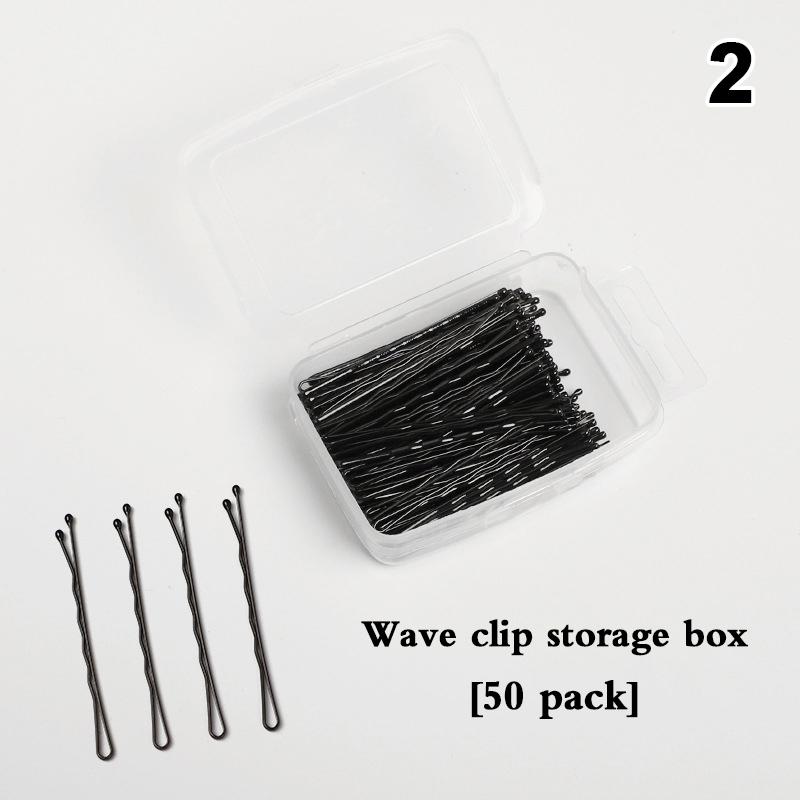 

50/100Pcs Black Straight Line Hair Clip U-Shaped Needle Lady Hairpins Curly Wavy Grips Women Bobby Pins Styling Hair Accessories